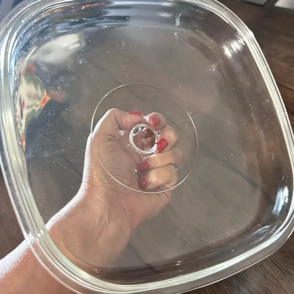 Pyrex clear glass